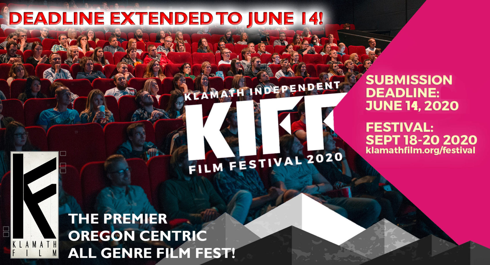 Klamath Independent Film Festival deadline extended two weeks