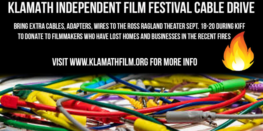 Donate cables, adapters to help filmmakers at Klamath Independent Film Festival
