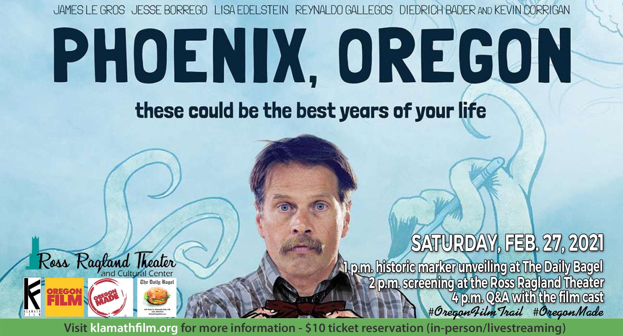 Historic marker, film screening to highlight celebration of “Phoenix, Oregon” Feb. 27