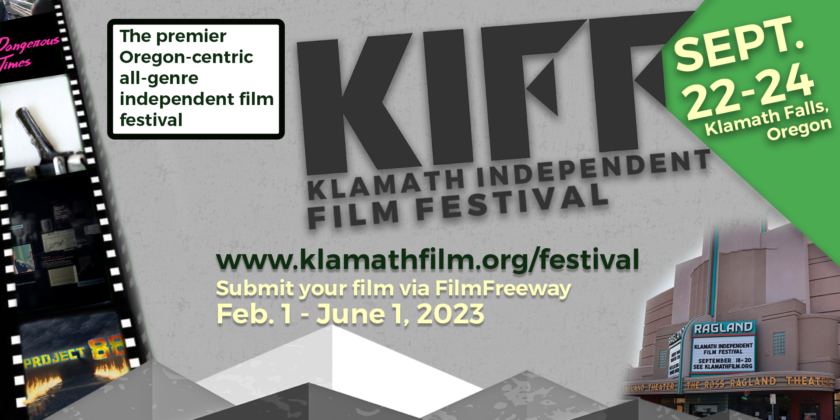 Submissions for the 2023 Klamath Independent Film Festival open Feb. 1