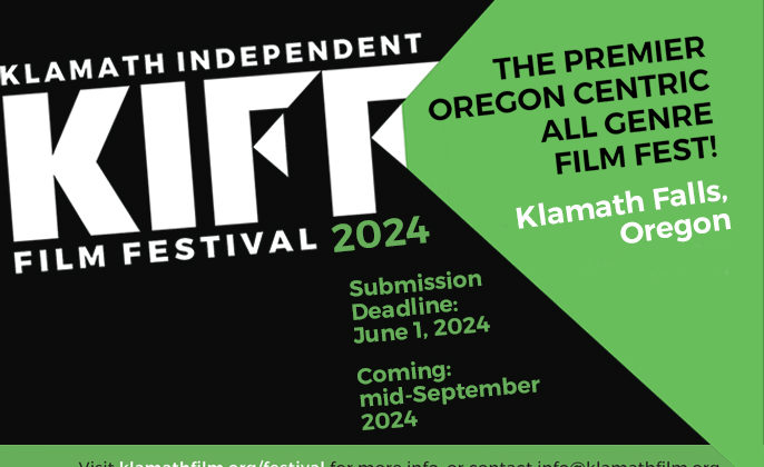 Submissions for the 2024 Klamath Independent Film Festival open Feb. 1