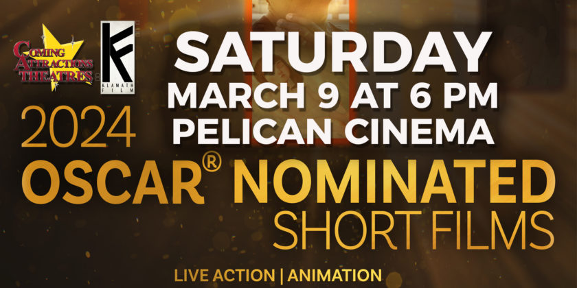 Oscar Nominated Short Films at Pelican Cinemas March 9